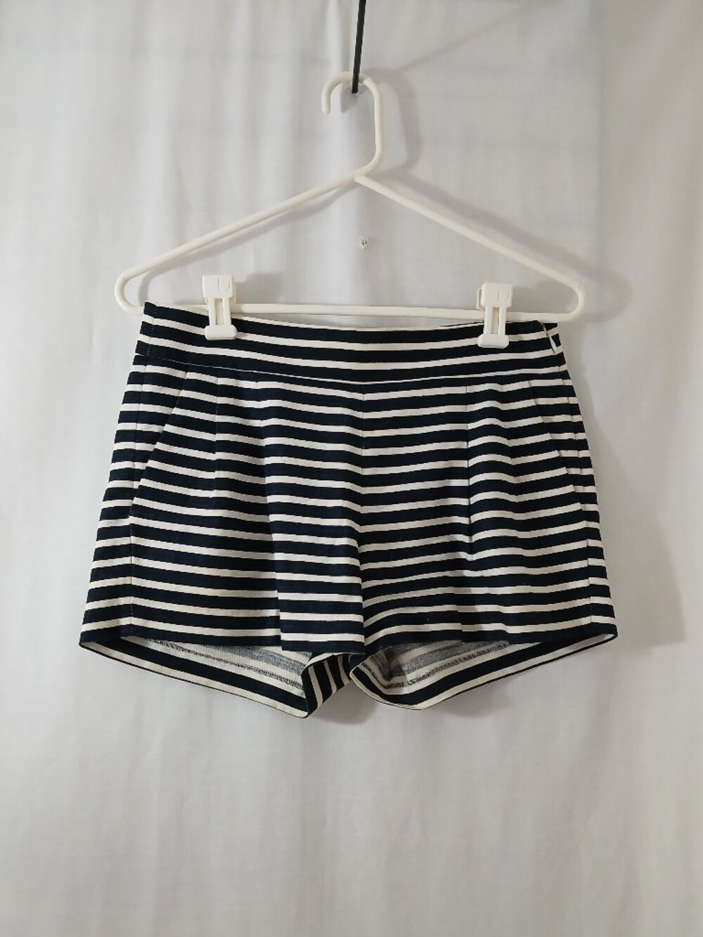 J Crew Striped Short Shorts - Size 2